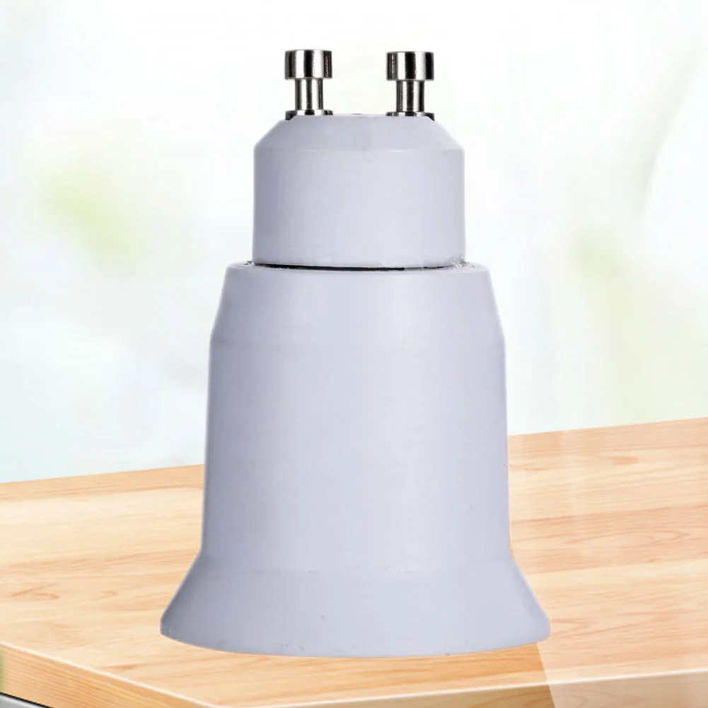 5pcs GU10 to E27 Lamp Holder Socket Base Light Bulb GU10 to E27 Socket Holder Adapter Lighting Parts Accessories