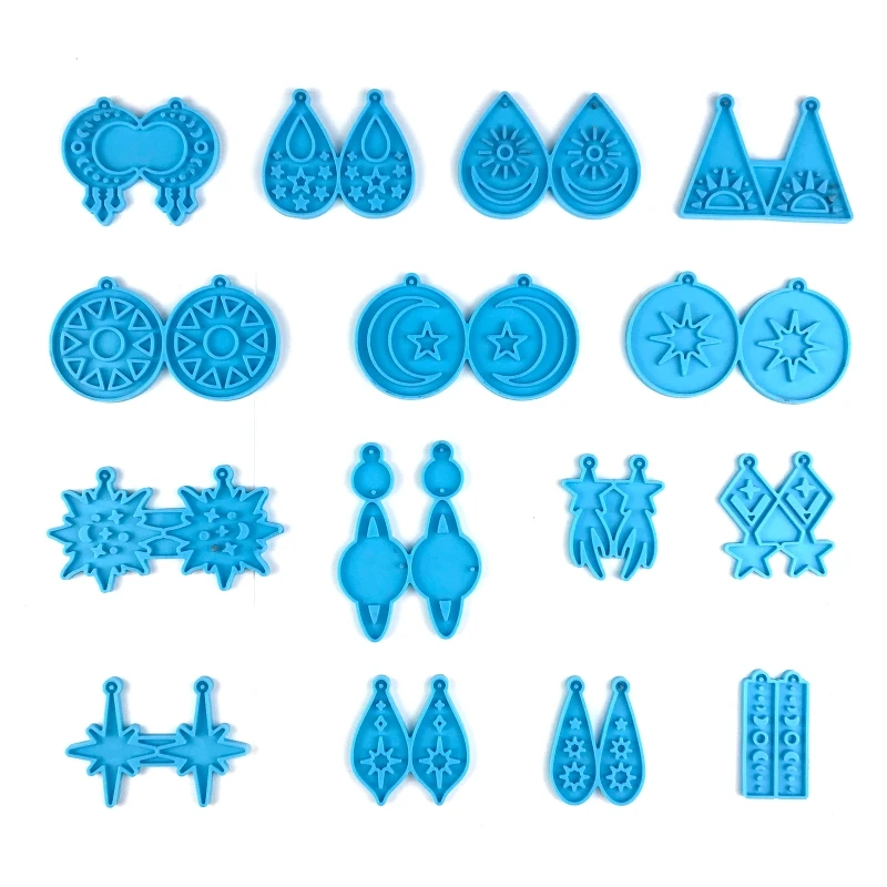 

Earring Resin Mold Jewelry Casting Molds Silicone Pendant Mould Epoxy Resin Mold