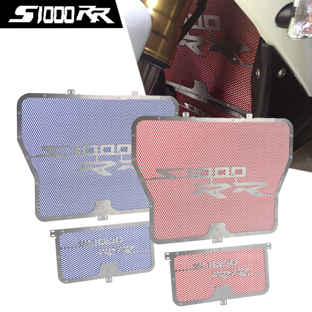

For BMW S1000R S1000RR S1000XR HP4 HP4RACE S1000RR ABS Motorcycle CNC Alumiunm Accessories Radiator Grille Guard Protector Cover