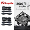 4DRC V2 Mini Drone Original Spare Part V2 Propeller Maple Leaf Blade Rotor Wing Part 4D-V2 Replacement Accessory 1