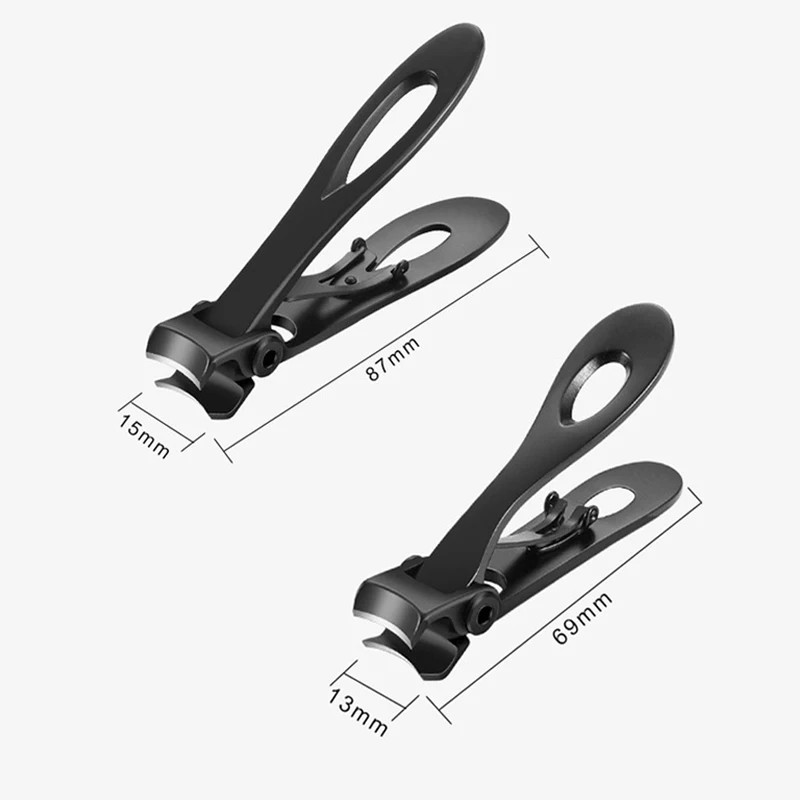 Nail Clippers Stainless Steel Nail Cutter Toenail Fingernail Manicure Cutter Thick Ingrown Toenail Scissors Tools