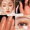 Body Glitter Highlighter Pigment Makeup 3 color High Gloss Sparkle Loose Powder Sparkle Patting Powder for Hair Face Eyes Lip 6