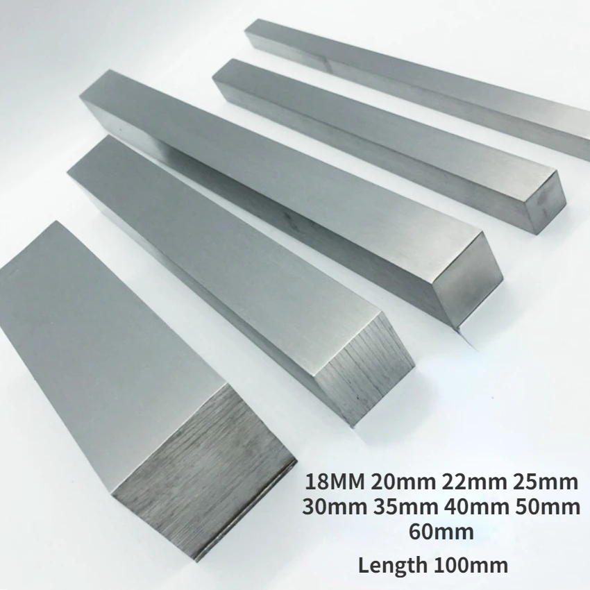 Barre Carrée En Acier Inoxydable 304 - Diamètre 5mm, Longueur 400mm - Idéale Pour Bricolage Et Construction