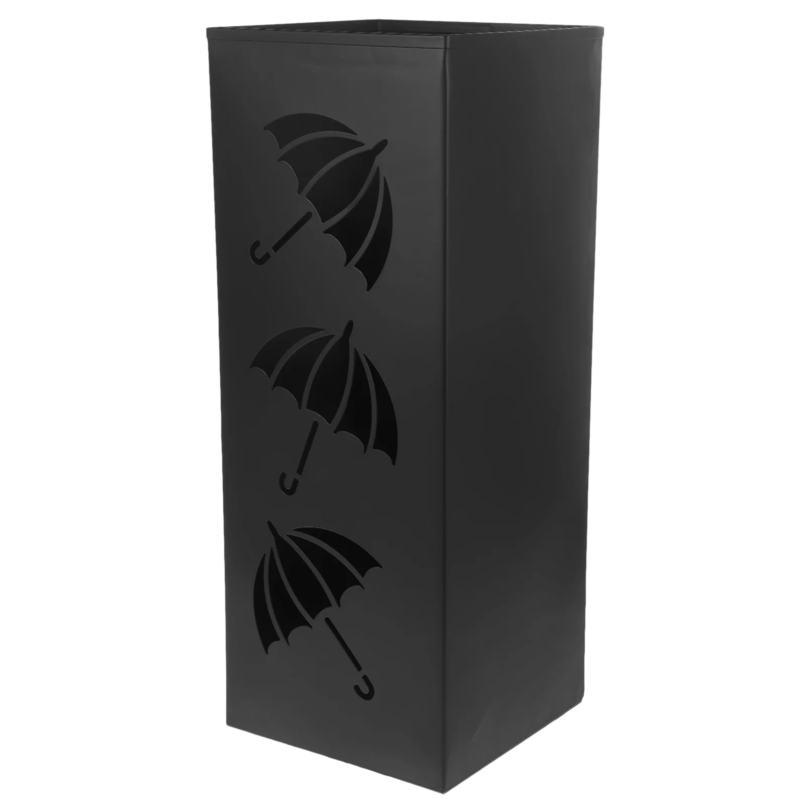 

Hollow Umbrella Bucket Metal Umbrella Stand Holder Modern Style Umbrella Storage Bucket