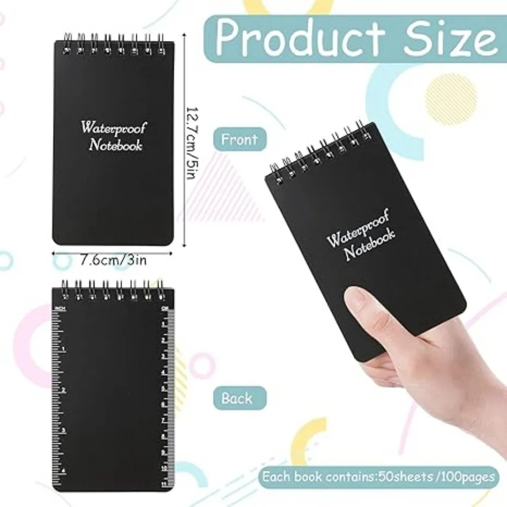 Waterproof Tactical Pocket Notebook 6