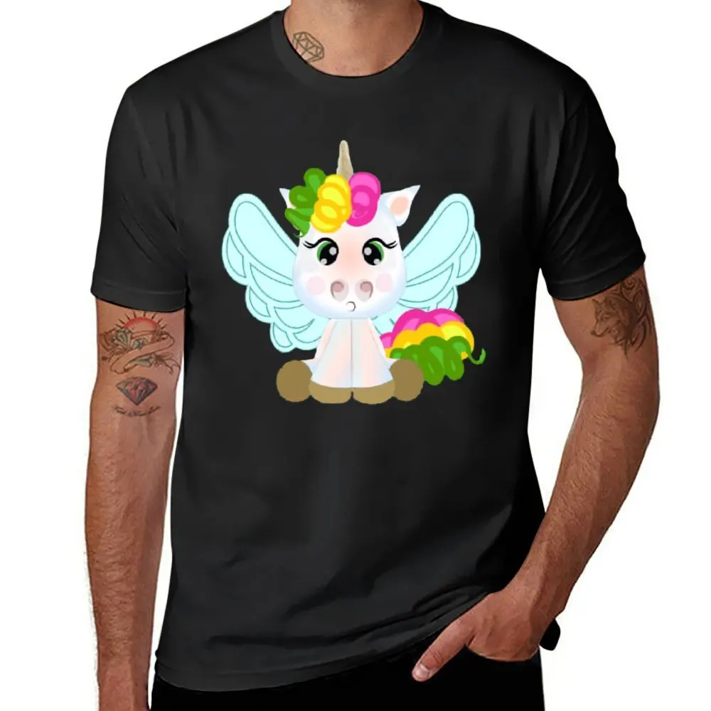 Deviidos De Unicornio Bebé Unicornio Fresh T-Shirt Sports Top Tee Casual Graphic Humor Graphic Aactivity Competition Taglia Usa