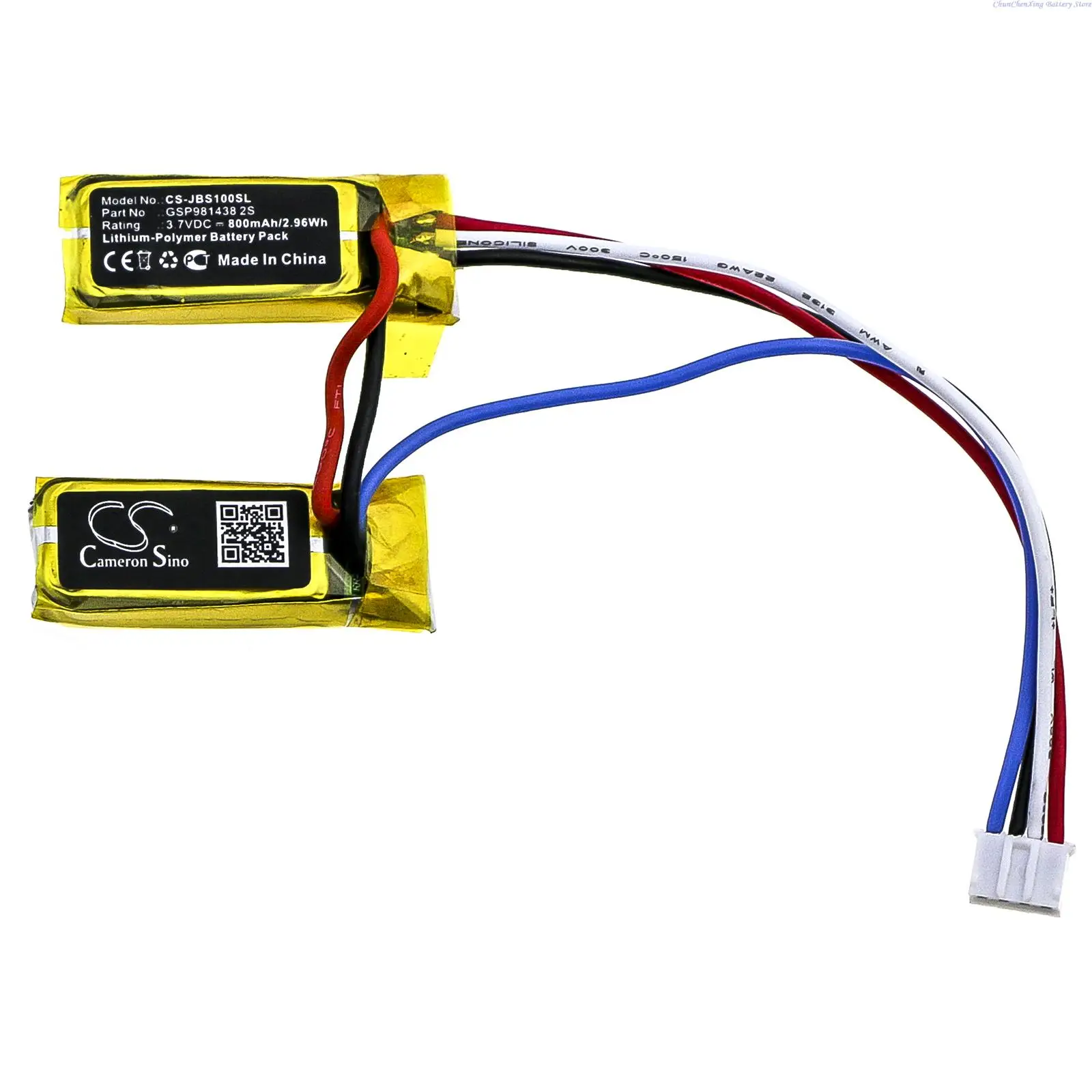 Cameron Sino Bateria de Alto-falante de 800mah Bateria Gsp981438 2s para Jbl Soundgear - Image 5