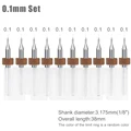10PCS 0.1mm