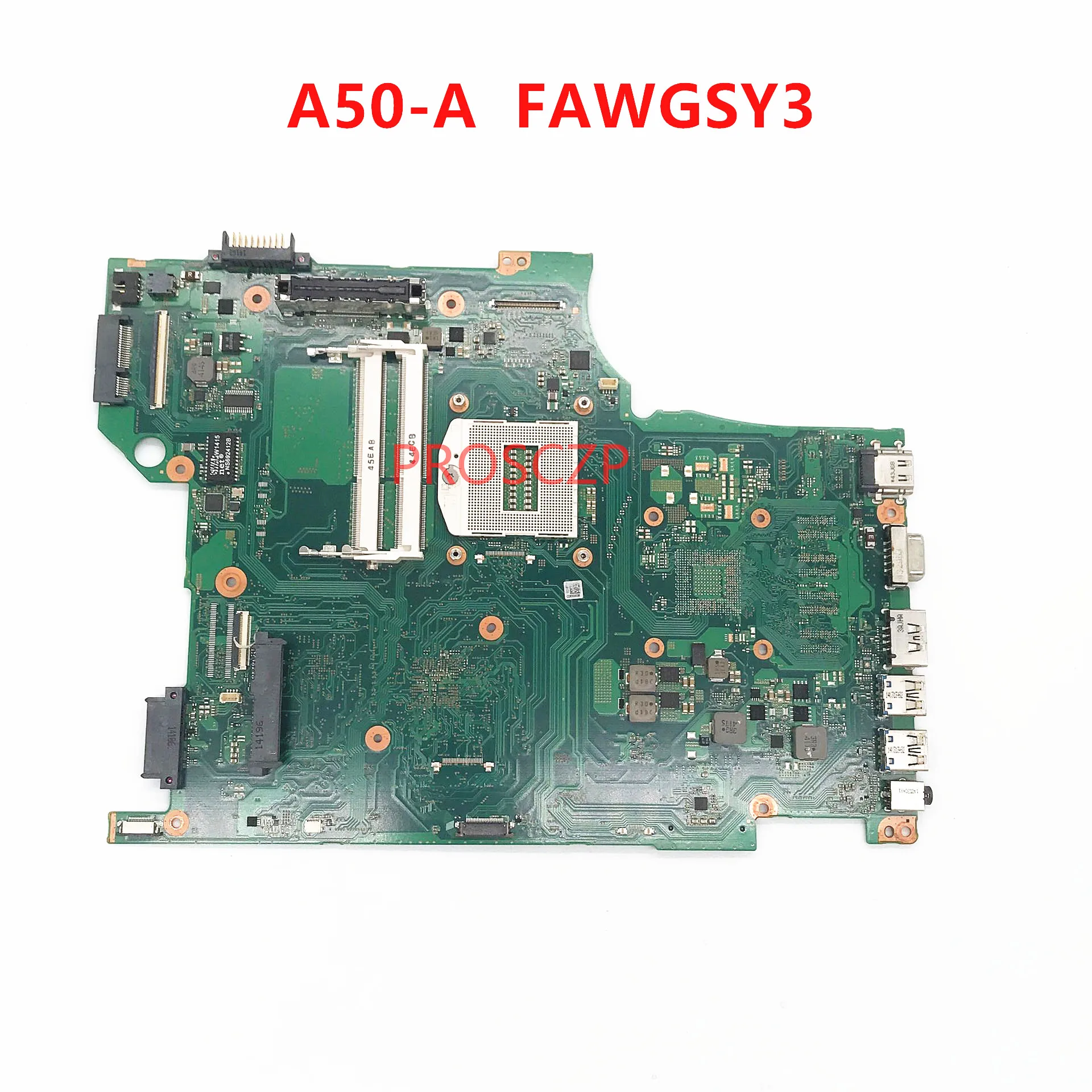 Free Shipping High Quality Mainboard For Toshiba Tecra A50 A50-A FAWGSY3 Laptop Motherboard A3642A With HM86 100% Working Well best pc motherboard brand