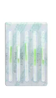 100 pcs Disposable cosmetic acupuncture needle with colorful plastic handle,  facial hand body, Superfine to 0.12  no tube 1
