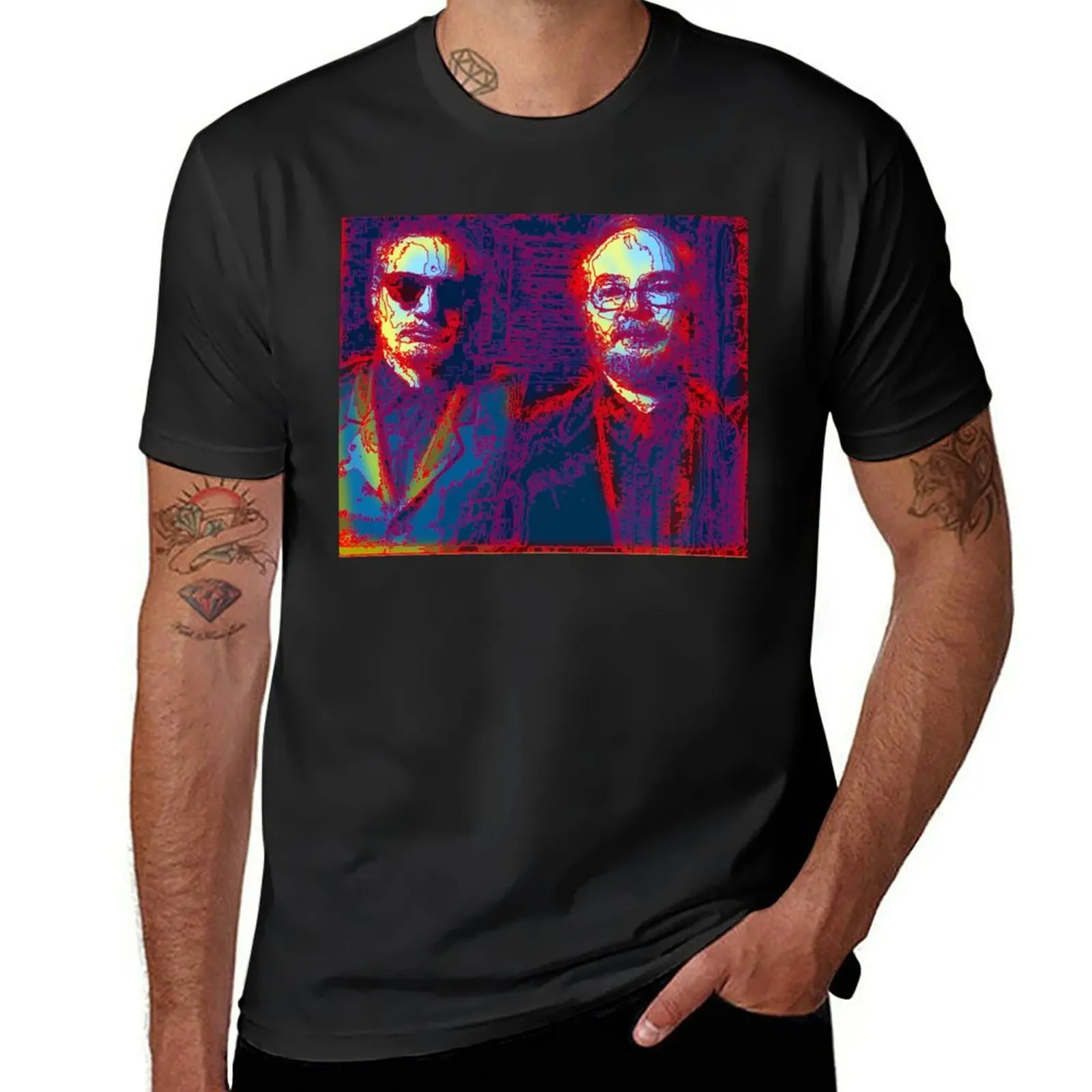 

New Hot Steely Duo T-Shirt T-shirt short quick drying shirt mens big and tall t shirts
