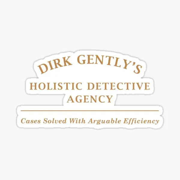 

Dirk аккуратный знак агента, 5 шт., автомобильные наклейки для наклеек, художественное аниме, милый Настенный декор, Мультяшные украшения, забавное окно для багажа