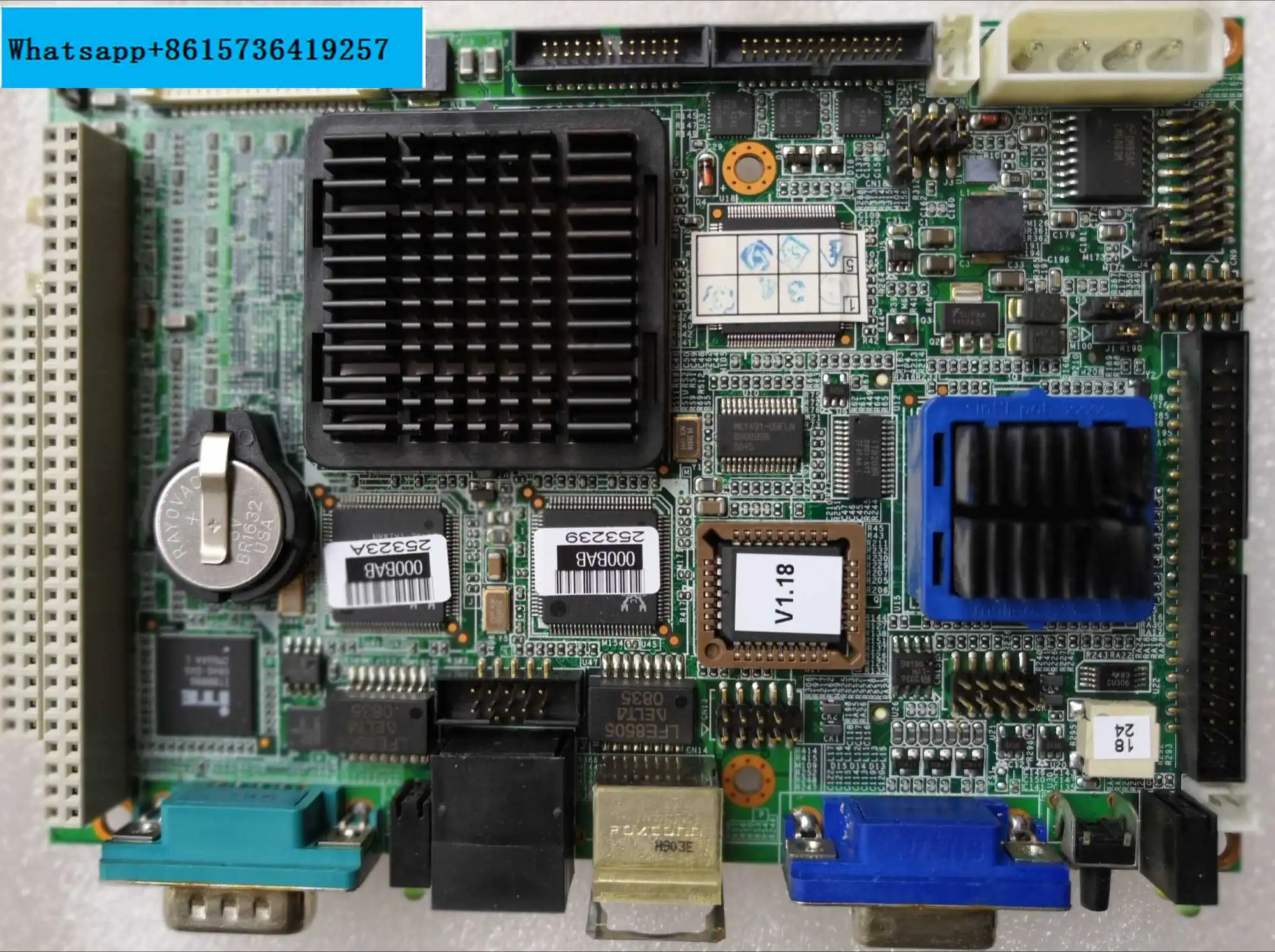 Оригинальная Встроенная Промышленная материнская плата Advantech версии A1 с диагональю экрана 3,5 дюйма