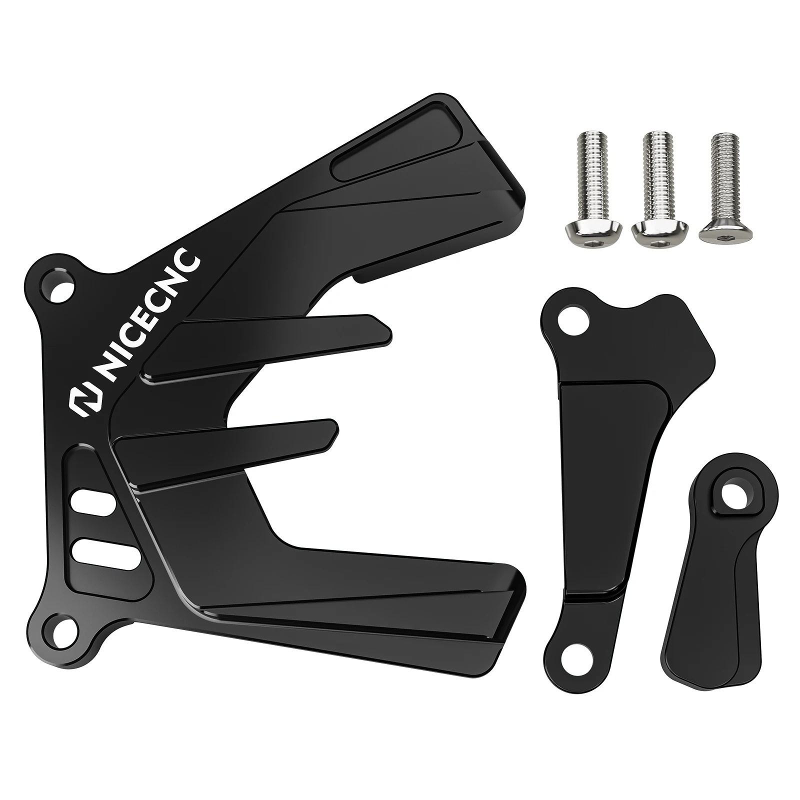 NICECNC Für Yamaha YZ250 2000-2024 YZ250X 2016-2023 YZ250 250X Kettenrad Kettenführung Abdeckung Schutzfolie Aluminium 2022 2021 – Detail 8