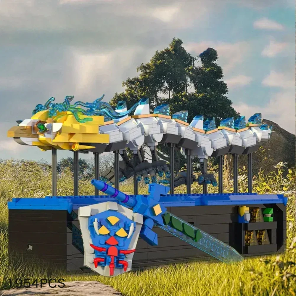 Set de construction Dragon Blanc Zelda BOTW