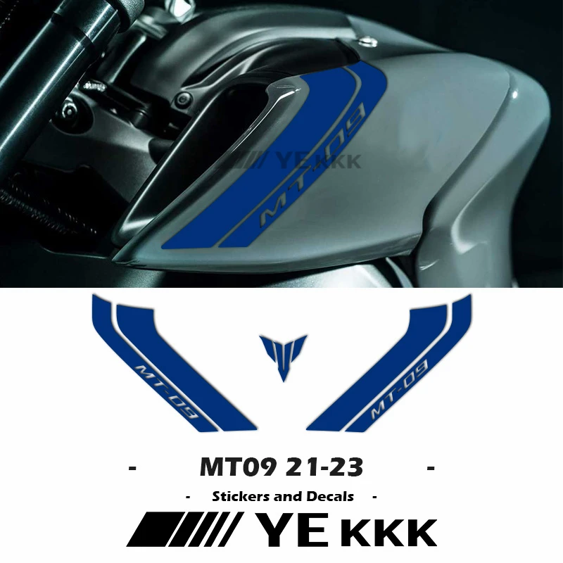 ߸ MT-09 MT-09SP   ƼĿ Ʈ, Į ҷο , 2021-2023 MT09 21-23    ̵ Ŀ ƼĿ