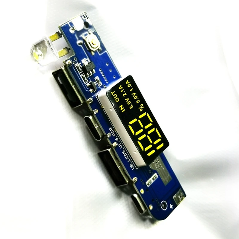 Power Bank Motherboard DIY Mobile Tablet Power Motherboard Circuit Board 3.7V 5V 2A