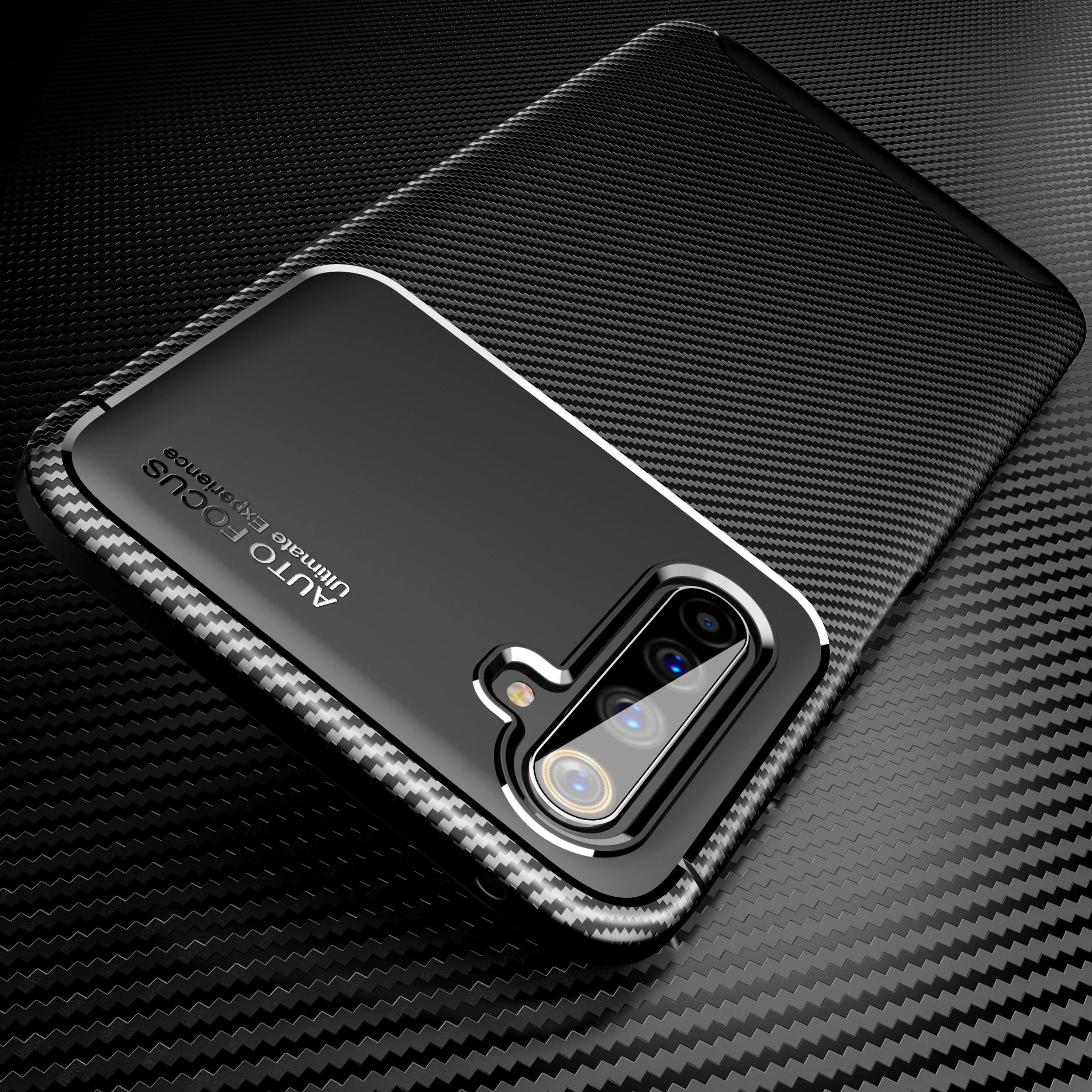 

Ultra Thin Carbon Fiber Flexible Case For Realme 9 4G 9 5G MAS 9 5G Russian 9 Pro 5G 9 Pro Plus 9i 4G 5G Coque Protective Cover