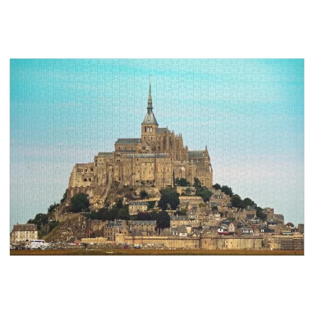 

Mont Saint Michel Normandy France Jigsaw Puzzle Personalized Gift Married Wood Animals Custom Name Wood Custom Jigsaw Puzzle