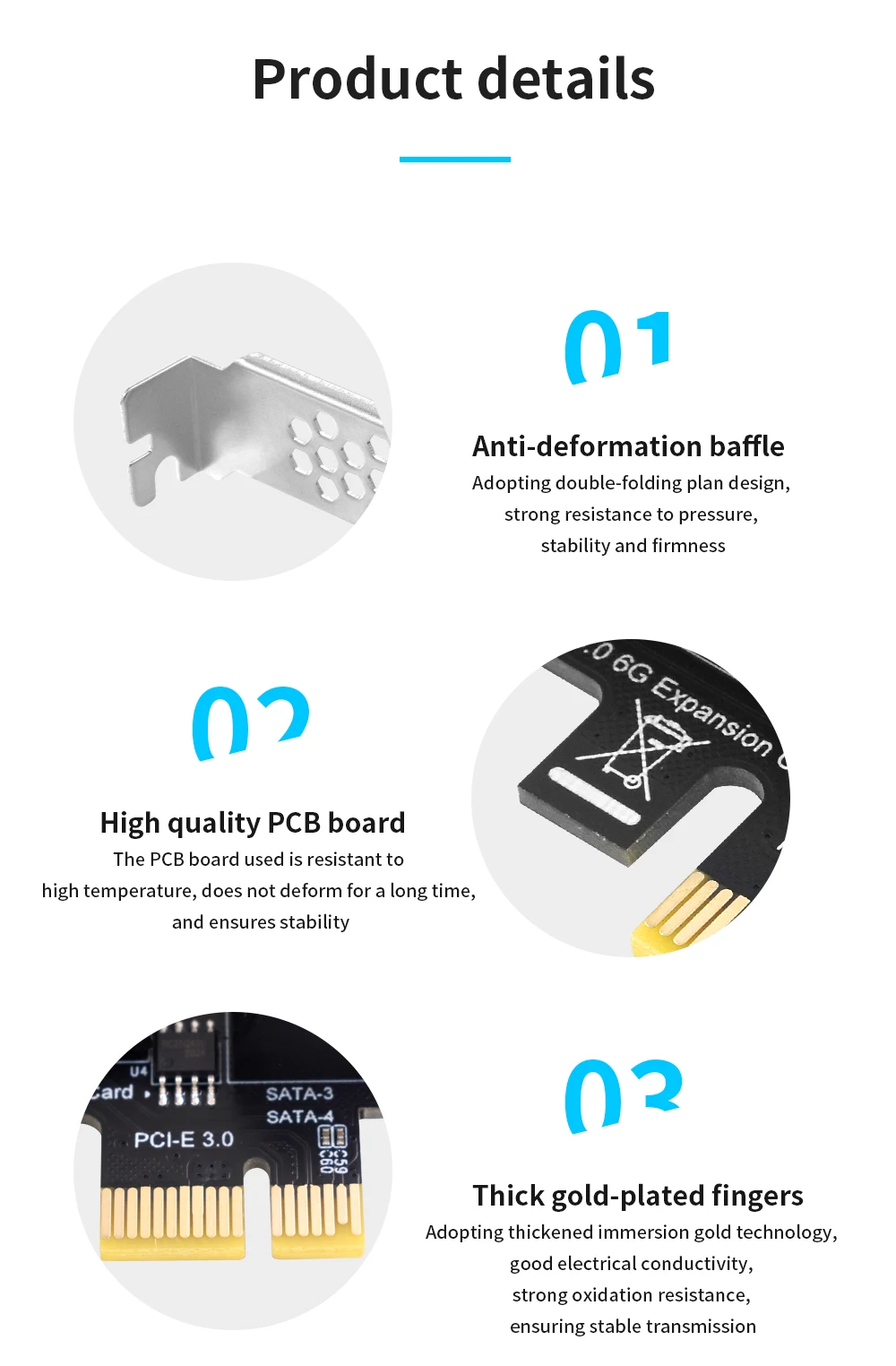 TSIHRIC PCIE 1 to 4/5/6 Pci Express Multiplier USB3.0 Extender Pci Express 1x 16x Card Slot Riser 009s 010 For Bitcoin Mining data cable types