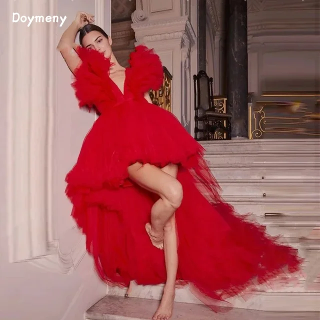 Doymeny High-low Evening Dresses: A Symphony of Elegance and Style