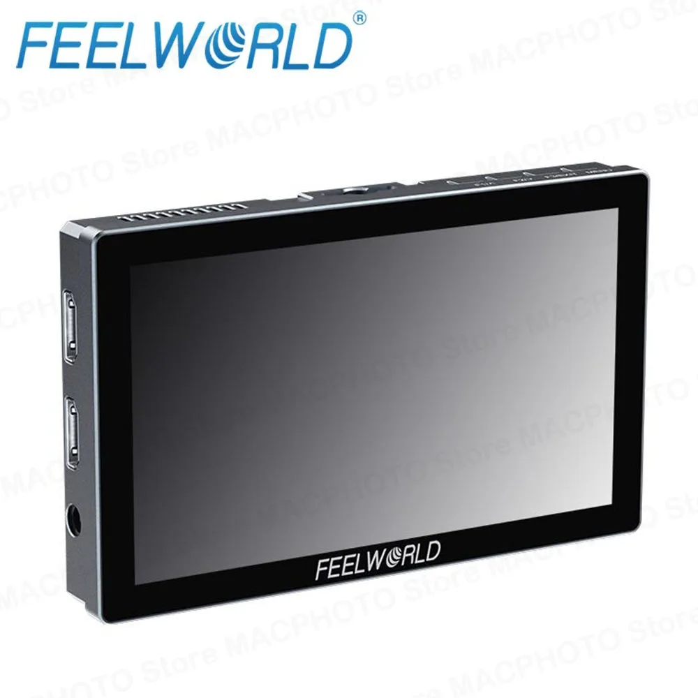 FEELWORLD P6X 5.5 Inch Aluminium DSLR Camera Field Monitor Touch Screen 4K HDMI 1920x1080 pixels