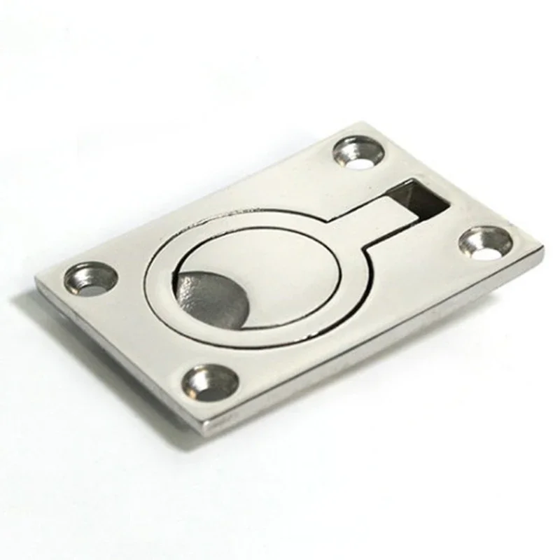 Durable Stainless Steel Marine Boat Deck Hatch Flush Pull Lift Handle Ring Door Knobs Handles Pull Ring