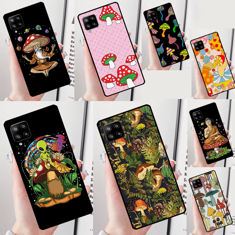 Psychedelic Magic Mushroom Alien Art Phone Case