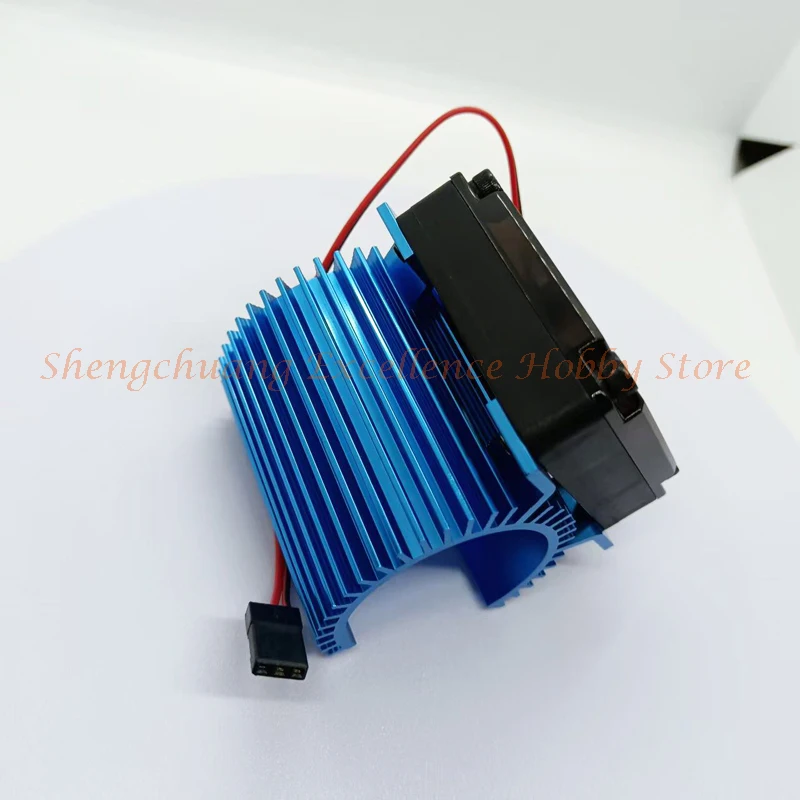 Kit radiateur + ventilateur Hobbywing pour moteur RC 1/8 3665/3674/4465