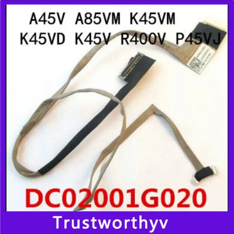 

Новинка для Asus A45 A85 K45 a45v a45d a85v a85d a85vd a85vd R400 Кнопка PN: dc02001g020 кабель для ноутбука