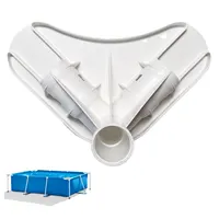 รองรับมุมโครงสระว่ายน้ํา เปลี่ยนขนาดกะทัดรัด ติดตั้งง่ายแบบพกพาสําหรับสระน้ําพื้นดิน สระโครงโลหะ 5