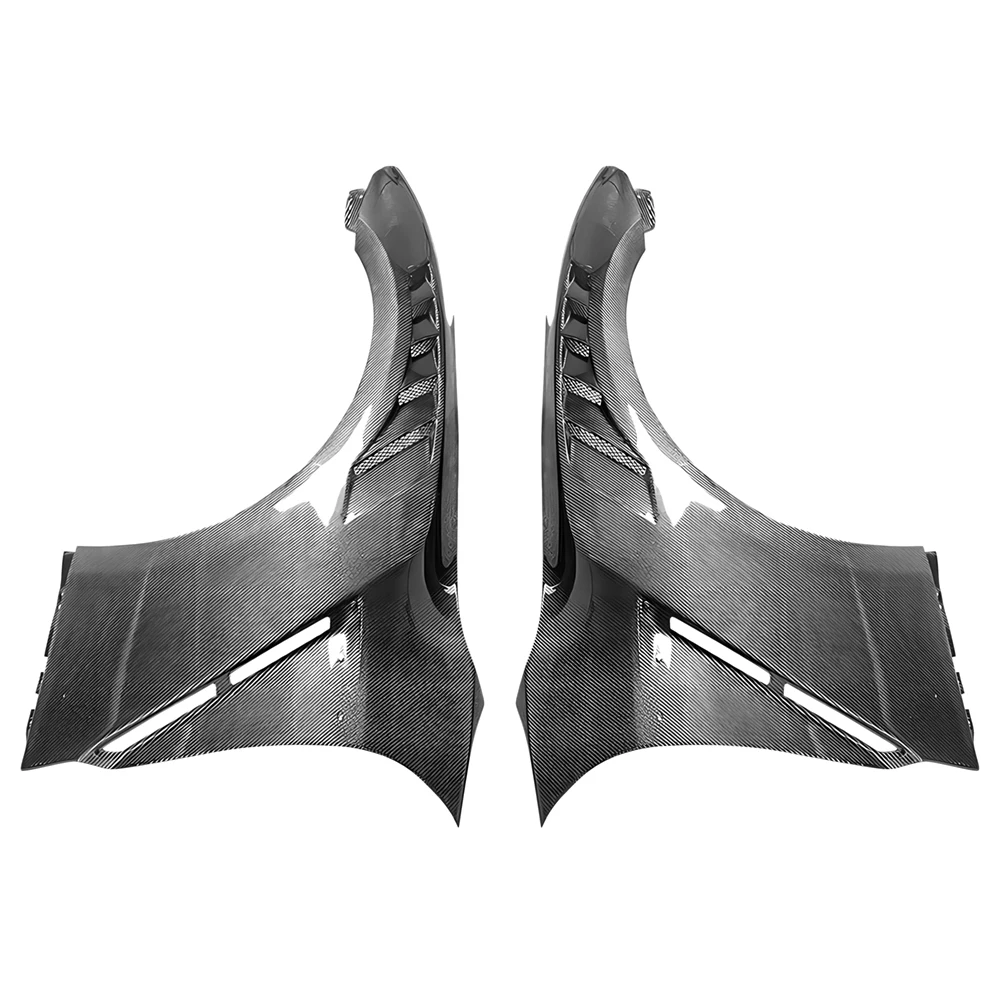 

Carbon Fibre Front Side Fender Replacement For Nissan GTR R35 SKyline KS Style with Air Vent