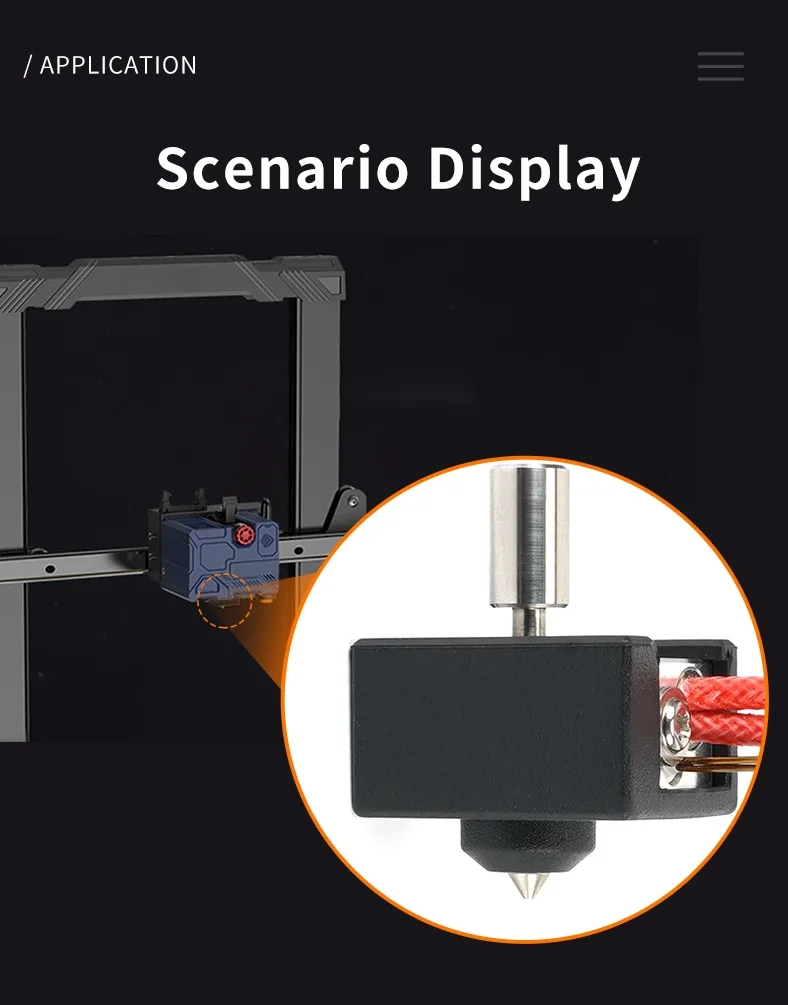 Creality Ender 3 S1 Heizblock-Kit Sprite Extruder Hotend kompatibel mit Ender 3 S1 Silikonhülle für Ender-3 S1 Pro/CR-10 – Detail 5