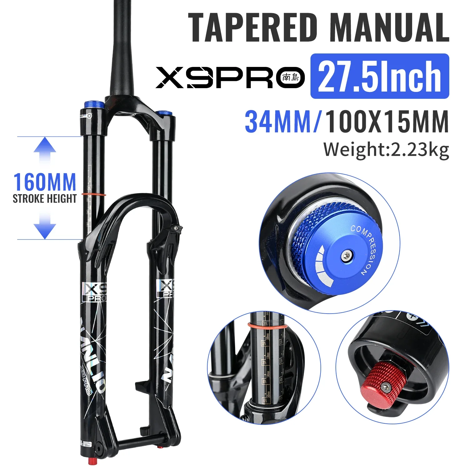 Nanlio-マウンテンバイクサスペンションフォーク,石油およびガス,金属