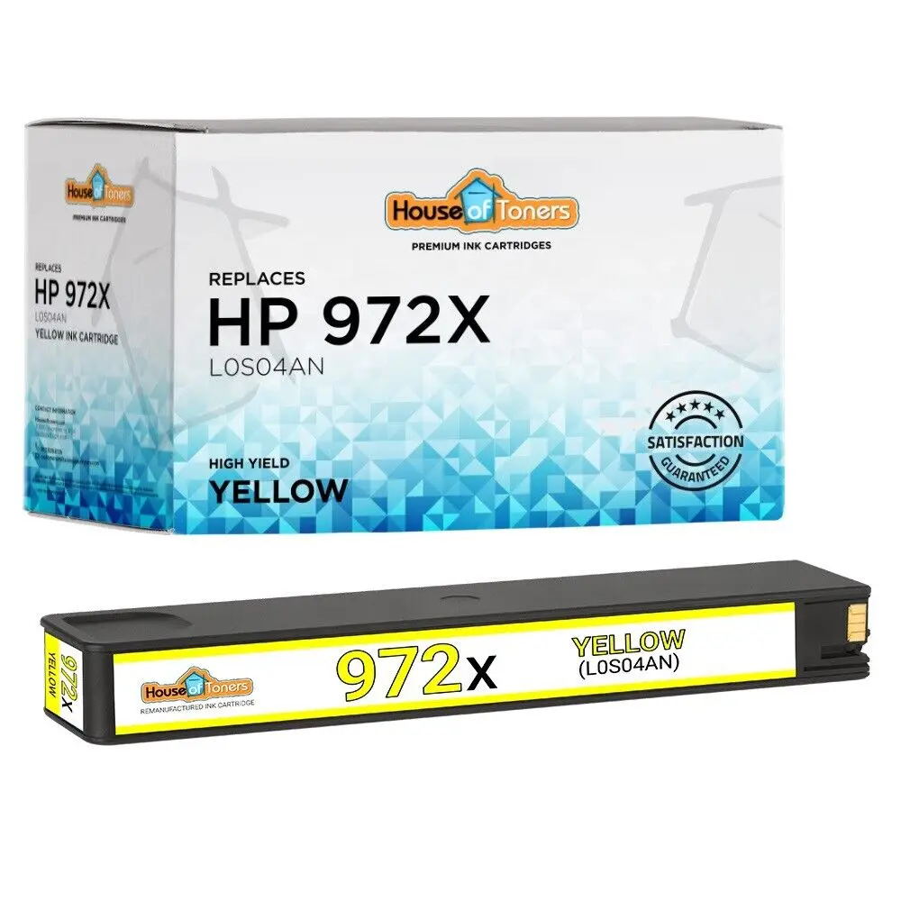 

Yellow L0S04AN HP 972X Cartridge for Pagewide Pro 577dw MFP 577z