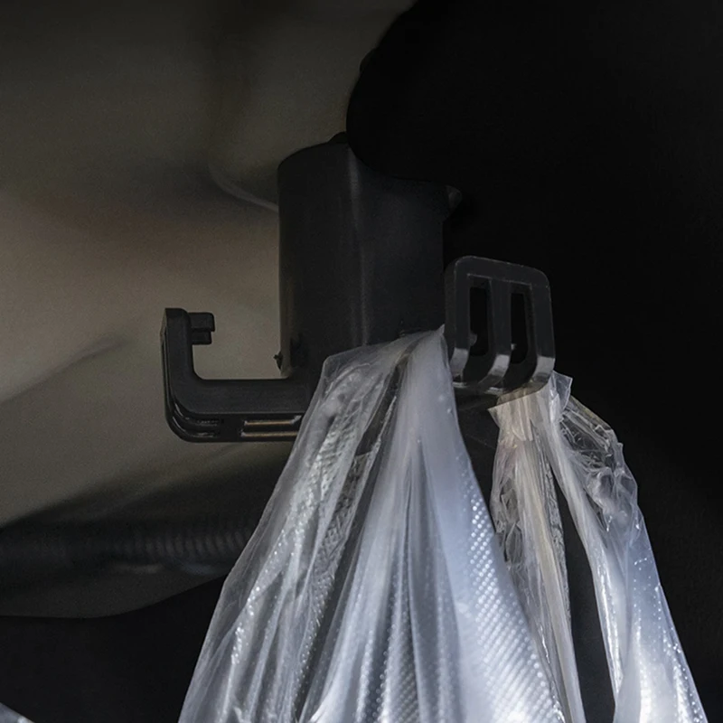 

2023 Trunk Hook Car Pendant Trunk Grocery Bag Hook Luggage Compartment Glove Bag Hook For Tesla Model 3 Car Accessories