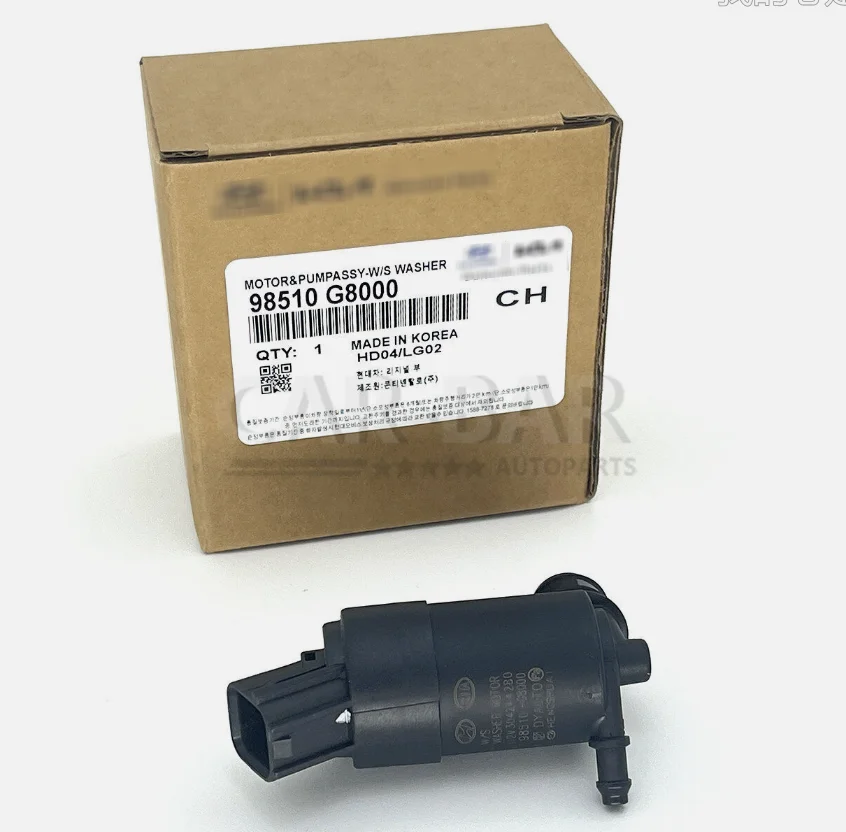 

Насос омывателя лобового стекла 98510-G8000 для Hyundai Accent Genesis Kia Rio 2018-2022 98510G8000