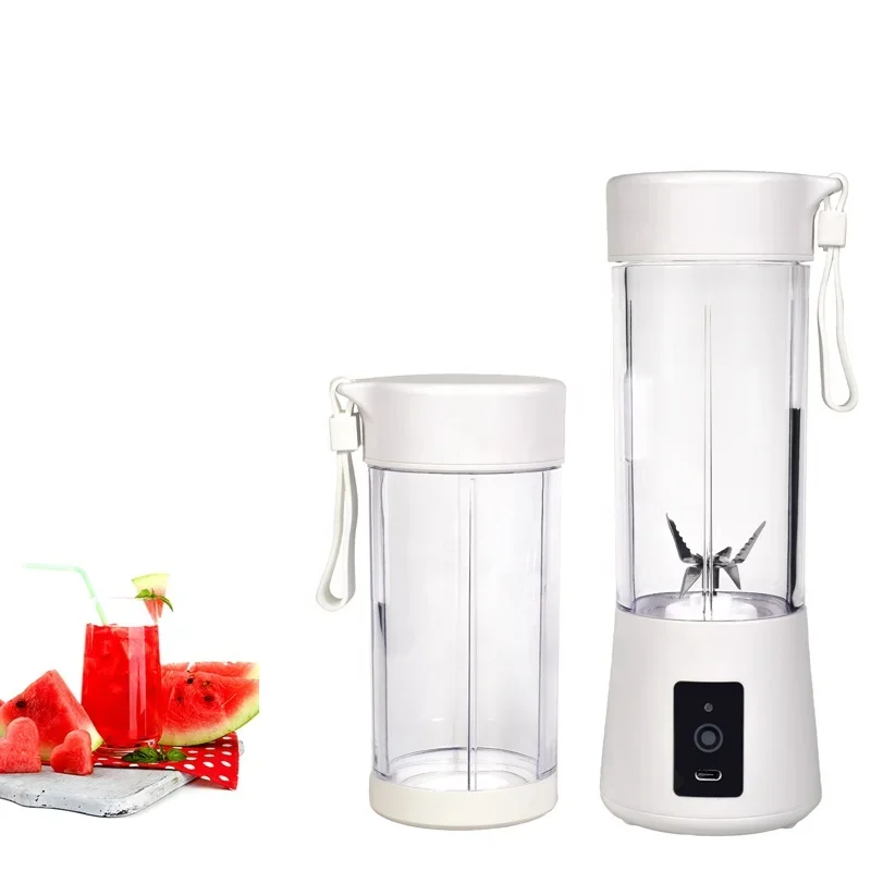 Best Gift portable blender coffee maker machine 6 blades juice makers white smoothie Fruit Juicer