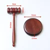1 Pcs Attorney Decorative Hammer Judge Hammer Wooden Multitool Small Hammer Birthday Gift Christmas Toy Base 4