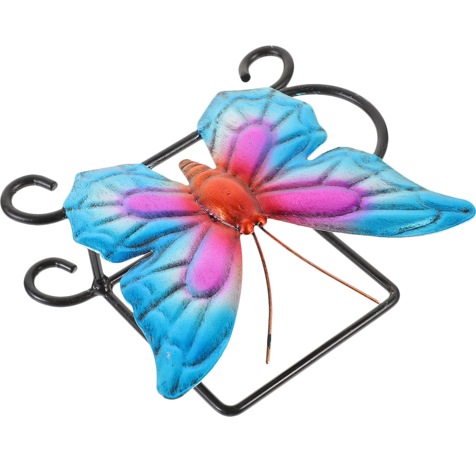 

Butterfly Napkin Holder Vintage Metal Tissue Rack Napkin Paper Towel Holder