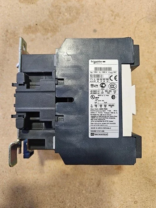 컨택터 - 4P(4 NO) - AC-1 - = 440V 125A - 48V AC 50/60Hz 코일 LC1D80004E7