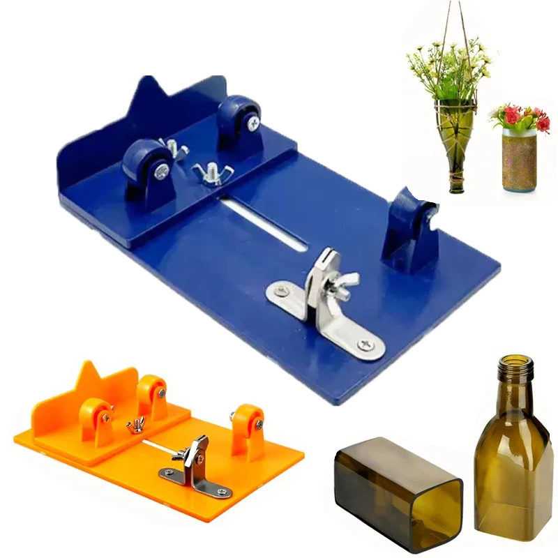 Glass Bottle Cutter Metal Glassbottle Cut Machine Wine Bottles Universal Adjustable DIY Crafting Decorations Cutting Tool glass cutter tile glass cutter bottle cutter