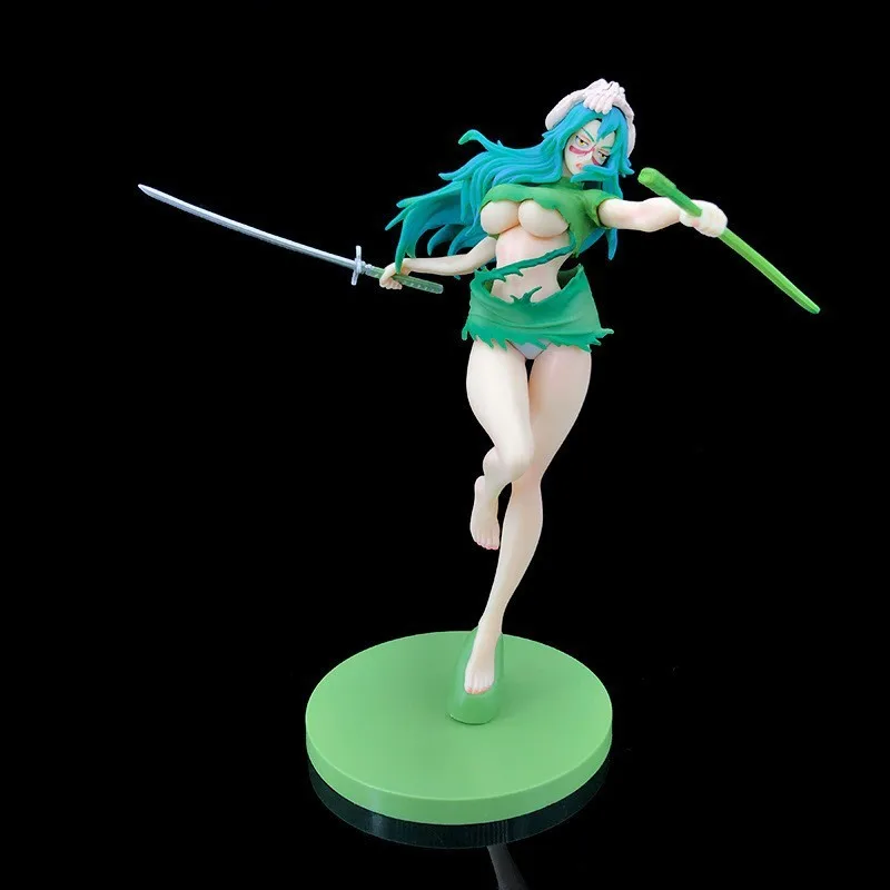 Bleach Neliel Tu Oderschvank Collectible PVC Action Figure - 24cm Double Head Replaceable Decoration