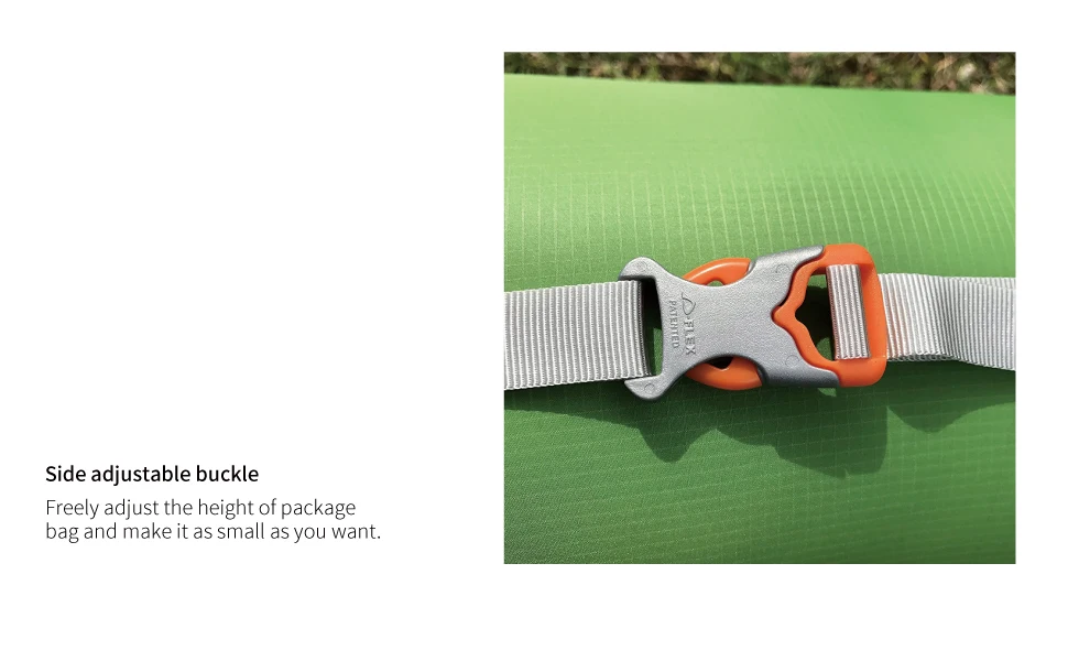 AEGISMAX Outdoor Camping Waterproof Compression Sack Sleeping Bag Accessories Ultralight Stuff Sack Nylon Storage Bag