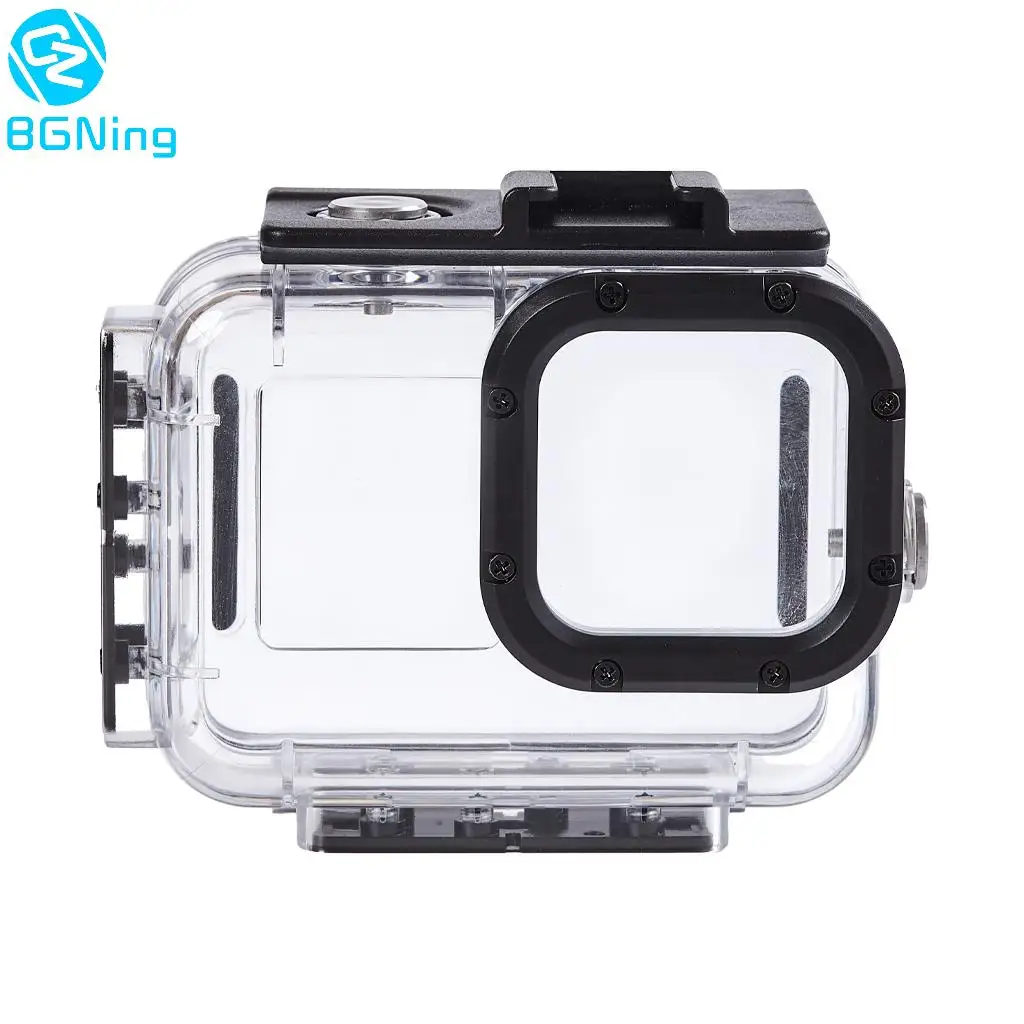 Étui étanche 60m pour GoPro Hero 13/12/11/10/9 - Coque de plongée transparente