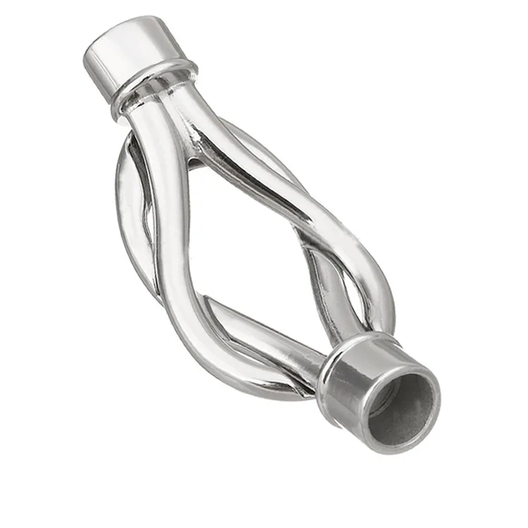 1Pc 5mm/6mm Edelstahl Magnetische Verschluss Armband Halskette Lederband Stecker Verschlüsse Für DIY Schmuck Machen zubehör – Detail 3