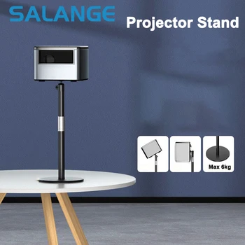 Salange 데스크탑 프로젝터 스탠드 홀더, 360 ° 회전 헤드, XGIMI 샤오미 프로젝터용 1/4 인치 나사와 호환 조정 가능