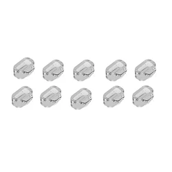 Universal Watch Charging Port Dustproof Plug Cover Protection Cap (10PCS White)