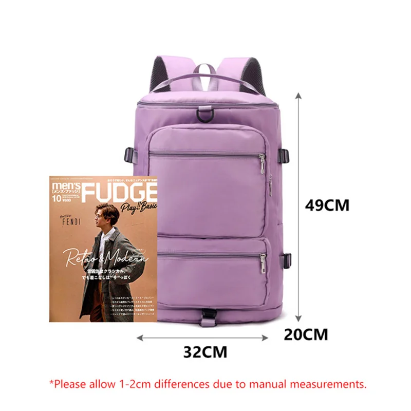 Men's One-Shoulder Travel Backpack, FENDI