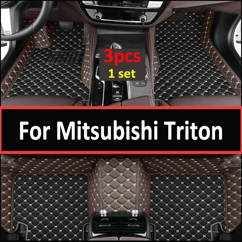 

Автомобильные коврики, полный комплект для Mitsubishi Triton L200 Sportero Hunter strрак KA 2005 ~ 2014, водонепроницаемый напольный коврик, автомобильные аксессуары для интерьера